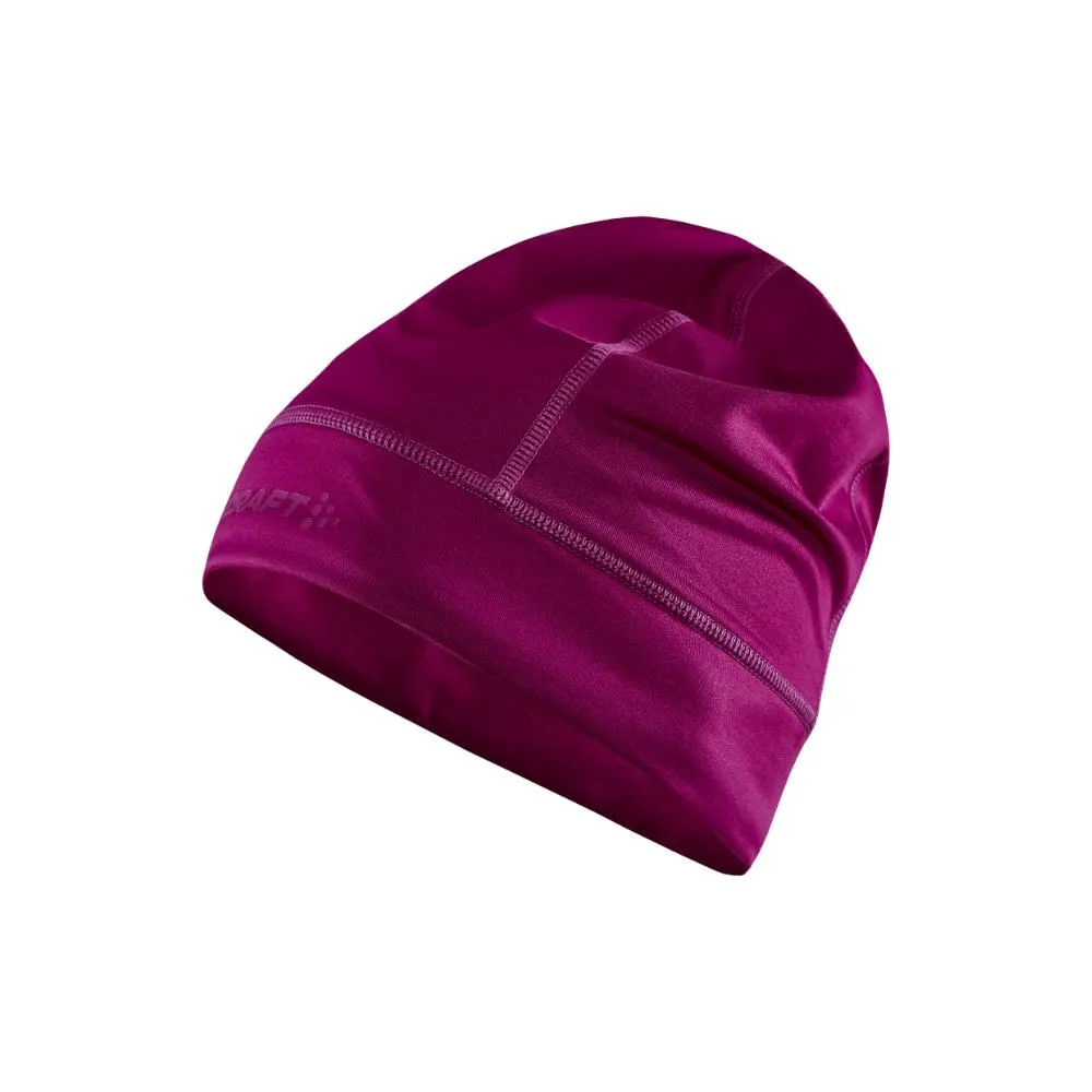 Accessoires running hiver Craft unisexe | Bonnet chaud de running  Craft  Core Essence Thermal Hat Rose unisexe |-CO1909932-4860