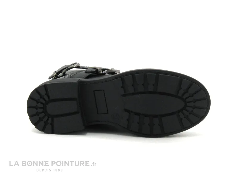 Achat chaussures Wipop Enfant Botte et Bottillon, vente Wipop DUBREUIL Noir - Bottine fille avec perles noires