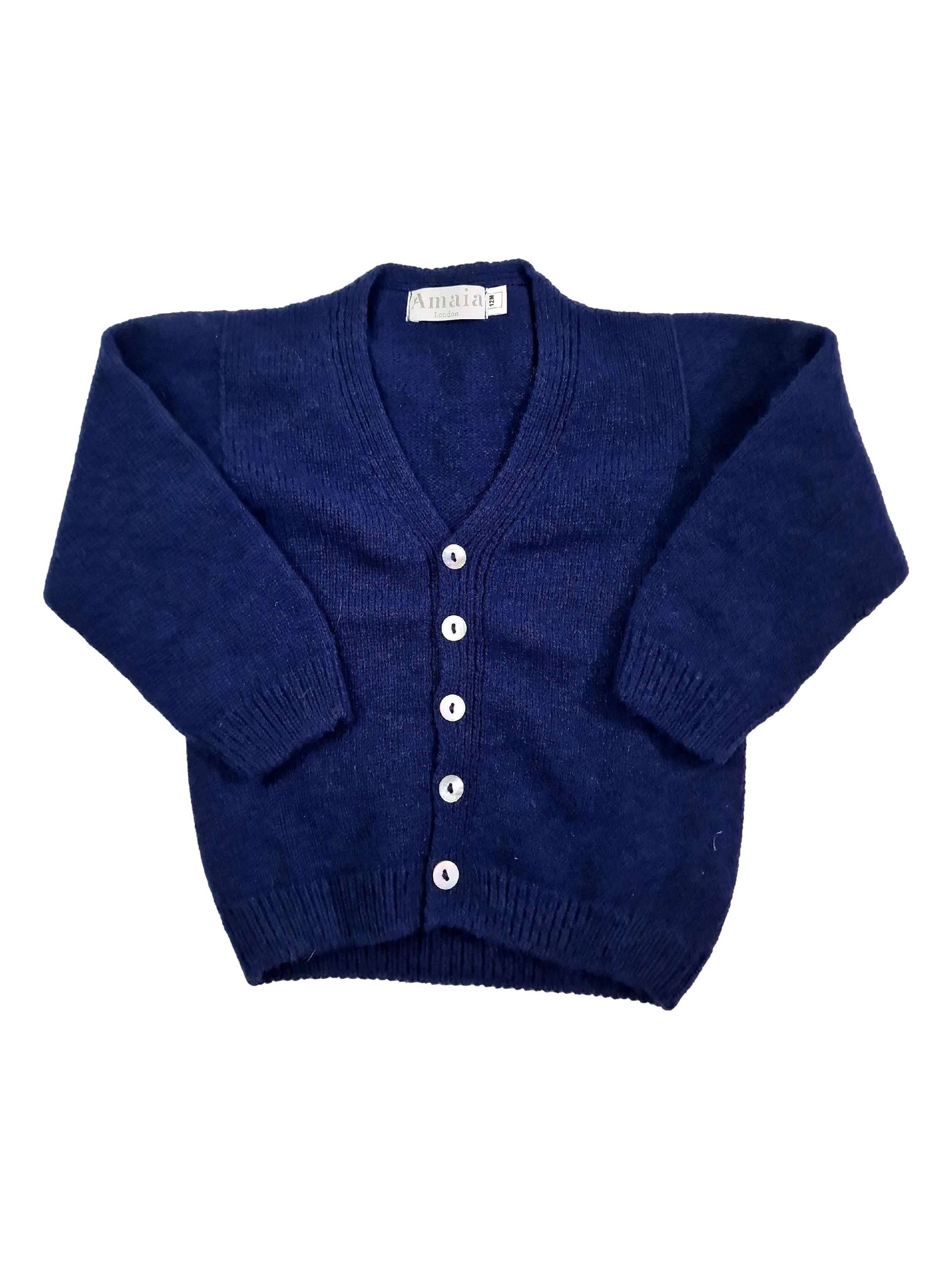 AMAIA outlet gilet marine 6m,12m,2 ans