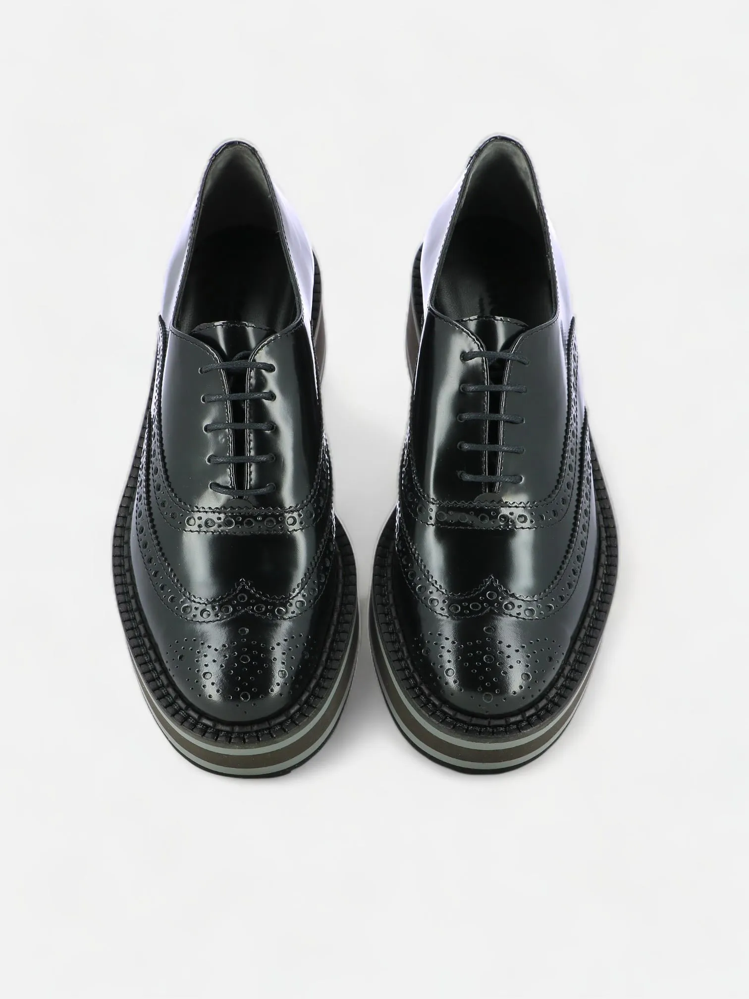 BERTIL derbies, veau noir || OUTLET