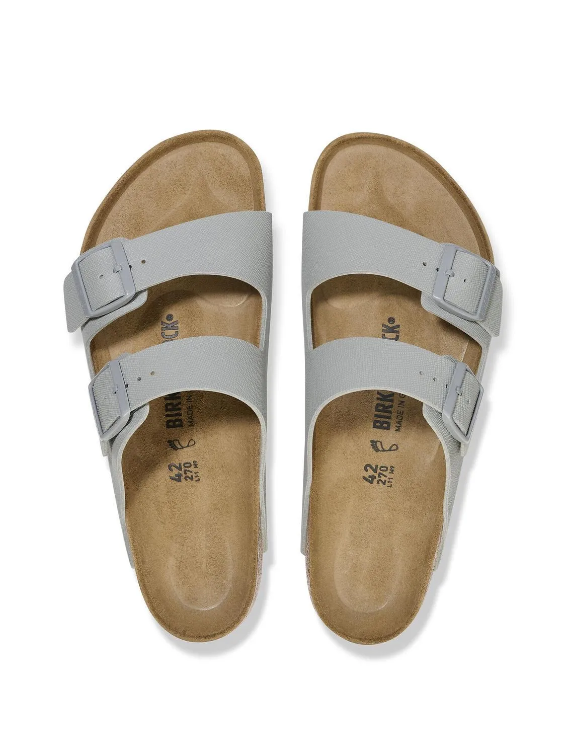 Birkenstock Arizona Birko-Flor Pantoufle Sandale Calcul - Achetez À Prix Outlet!
