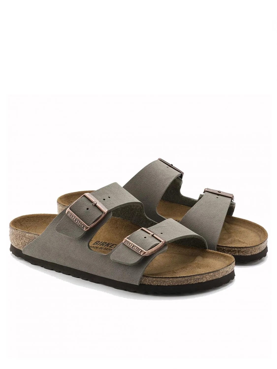 Birkenstock Arizona Sandale En Nubuck Calcul - Achetez À Prix Outlet!