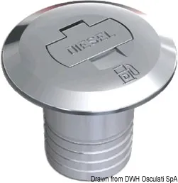 Bouchon Diesel droit 50 mm