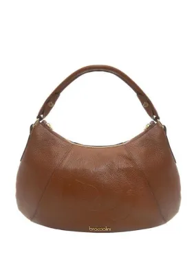 Braccialini Scarlet Sac Croissant En Cuir Marron - Achetez À Prix Outlet!