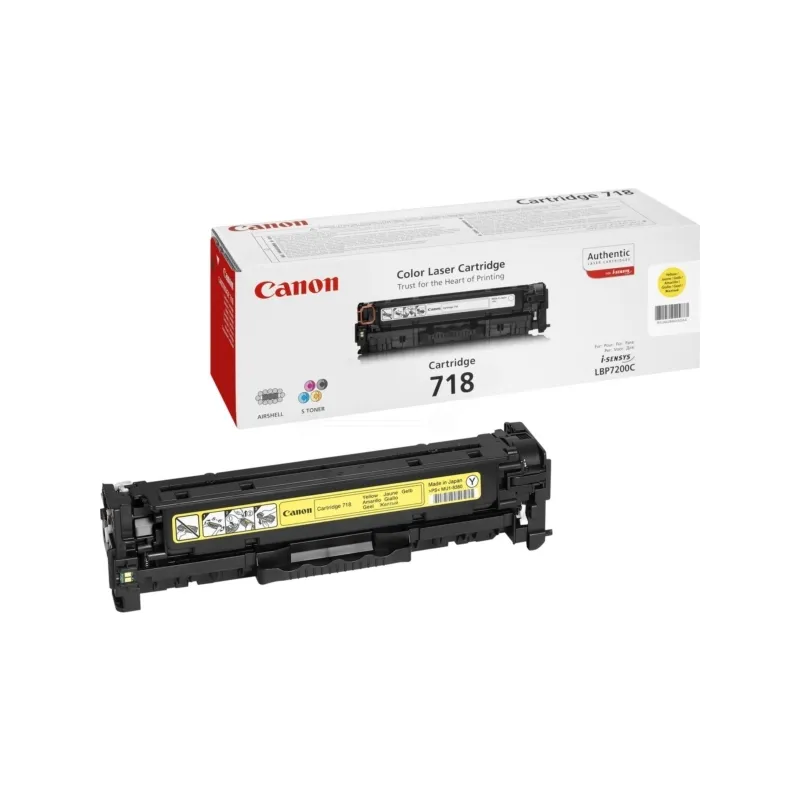 Canon 718Y toner, jaune