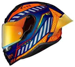 Casque Nexx X.R3R Out Brake orange, intégral moto sportive