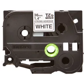 Cassette Brother TZE-S261 extra solide - 36 mm - noir / blanc