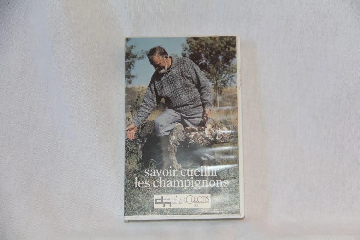 Cassette VHS Cueillette des champignons
