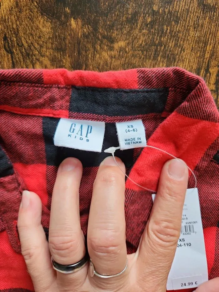 Chemise garçon Gap - GAP - 5 ans  | Beebs