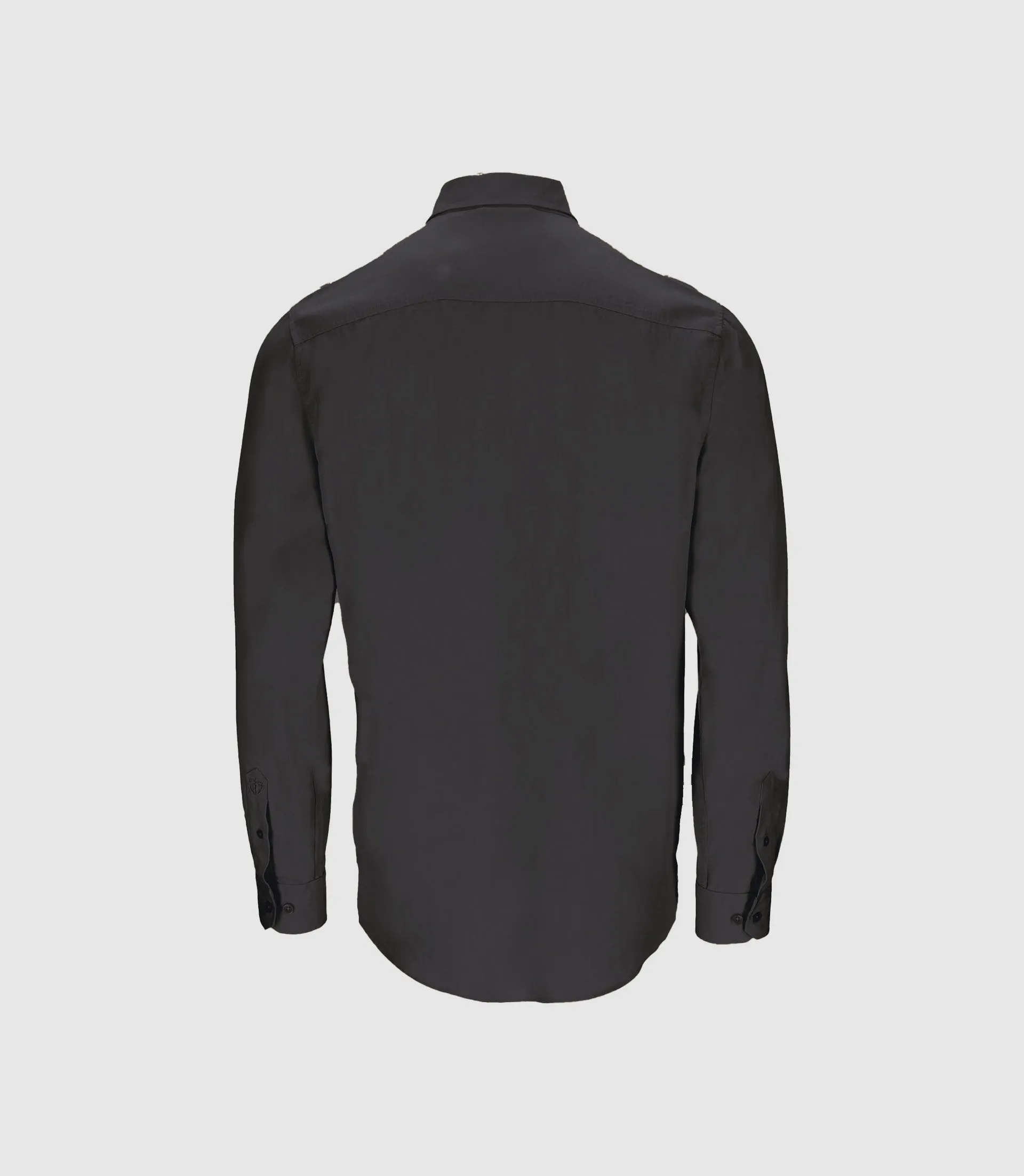 Chemise unie casual marine JULIEN