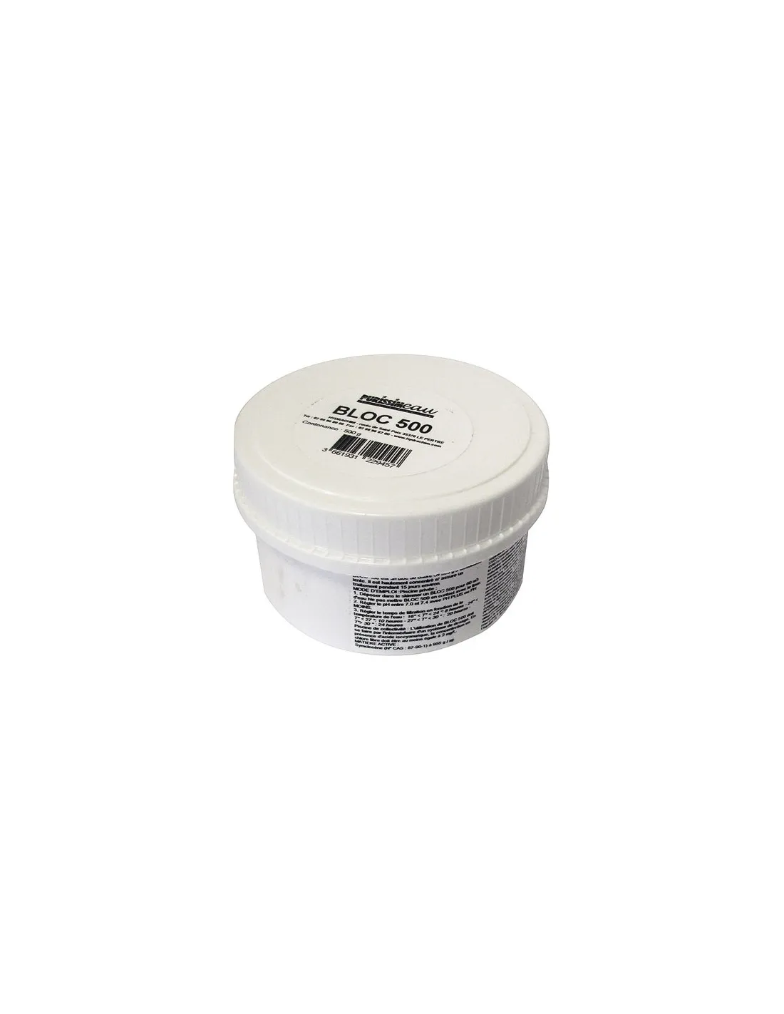 Chlore lent bloc 500g - PURISSIMEAU