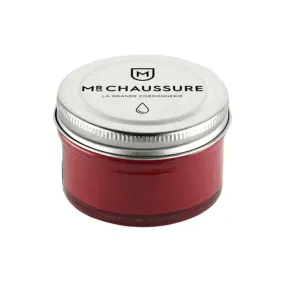 Cirage crème rouge Monsieur Chaussure pour nourrir le cuir