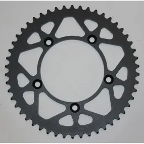 Couronne 52 dents pas 520 noir pour moto honda,yamaha,gilera - piecemotoquad.fr