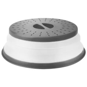 Couvercle Anti-Projections Pliable en Silicone pour Micro-ondes - Protégez Votre Cuisine des claboussures