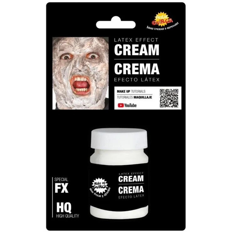 Crème effet latex