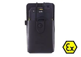 Etui en cuir avec clip ceinture pour Ecom Ex-201