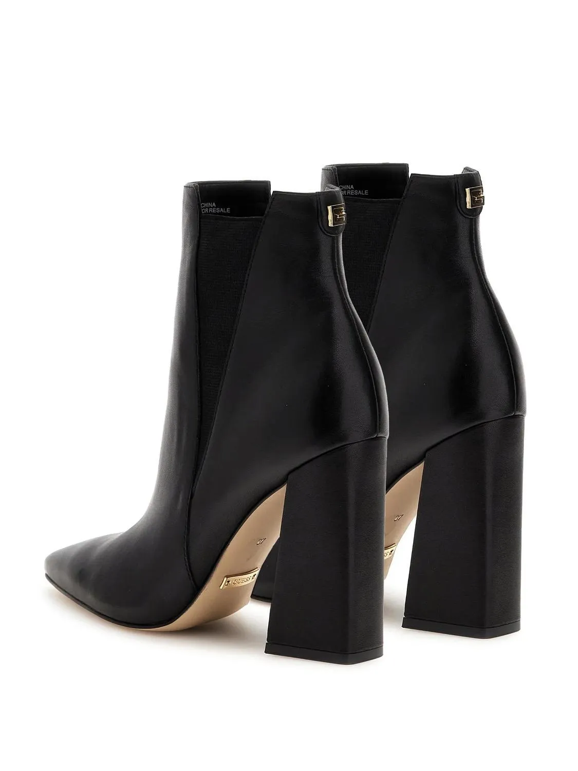 Guess Avish Bottines Hautes Noir1 - Achetez À Prix Outlet!