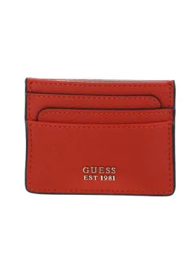 Guess Meridian Porte-Carte Plat Orange - Achetez À Prix Outlet!
