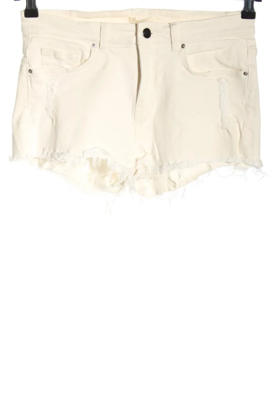 H&M Short moulant blanc cassé style décontracté