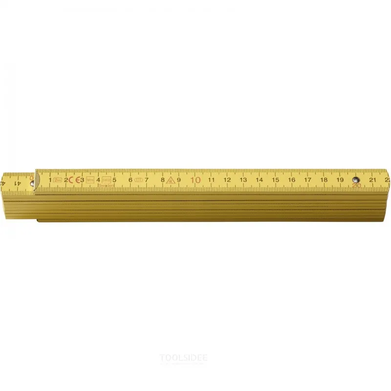 Hultafors Règle pliante 4000 2m - jaune