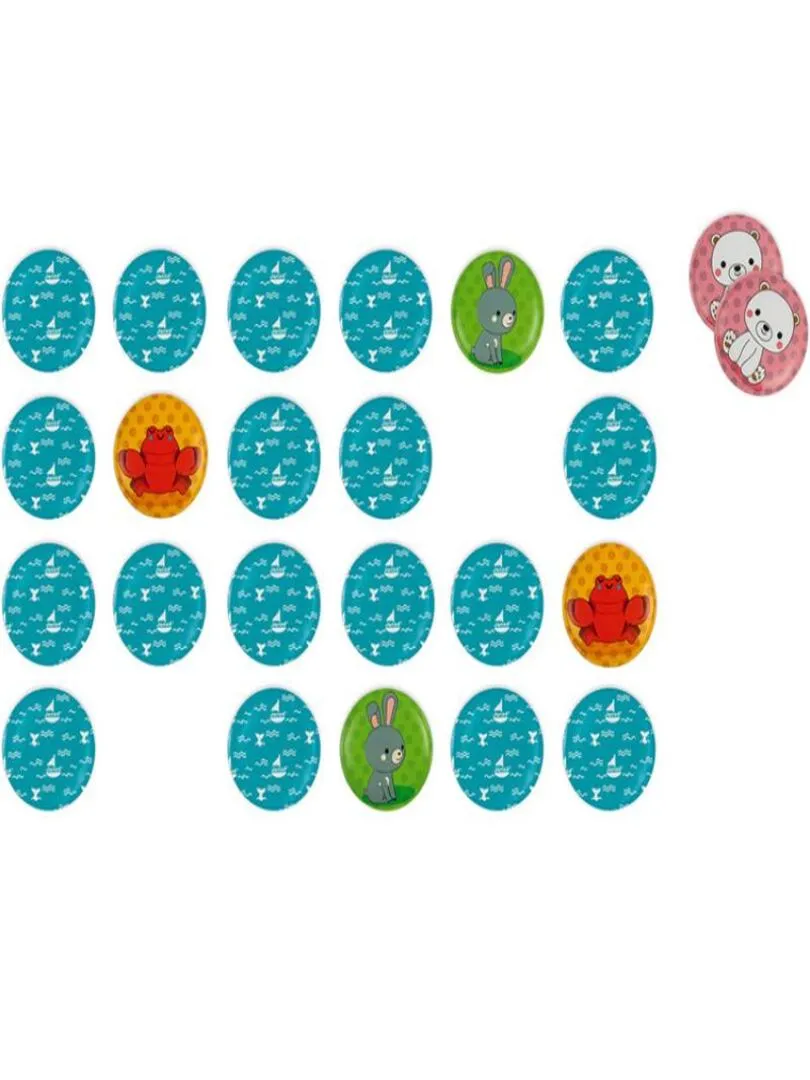Jeu memory du bain (24 pièces) - Multicolore