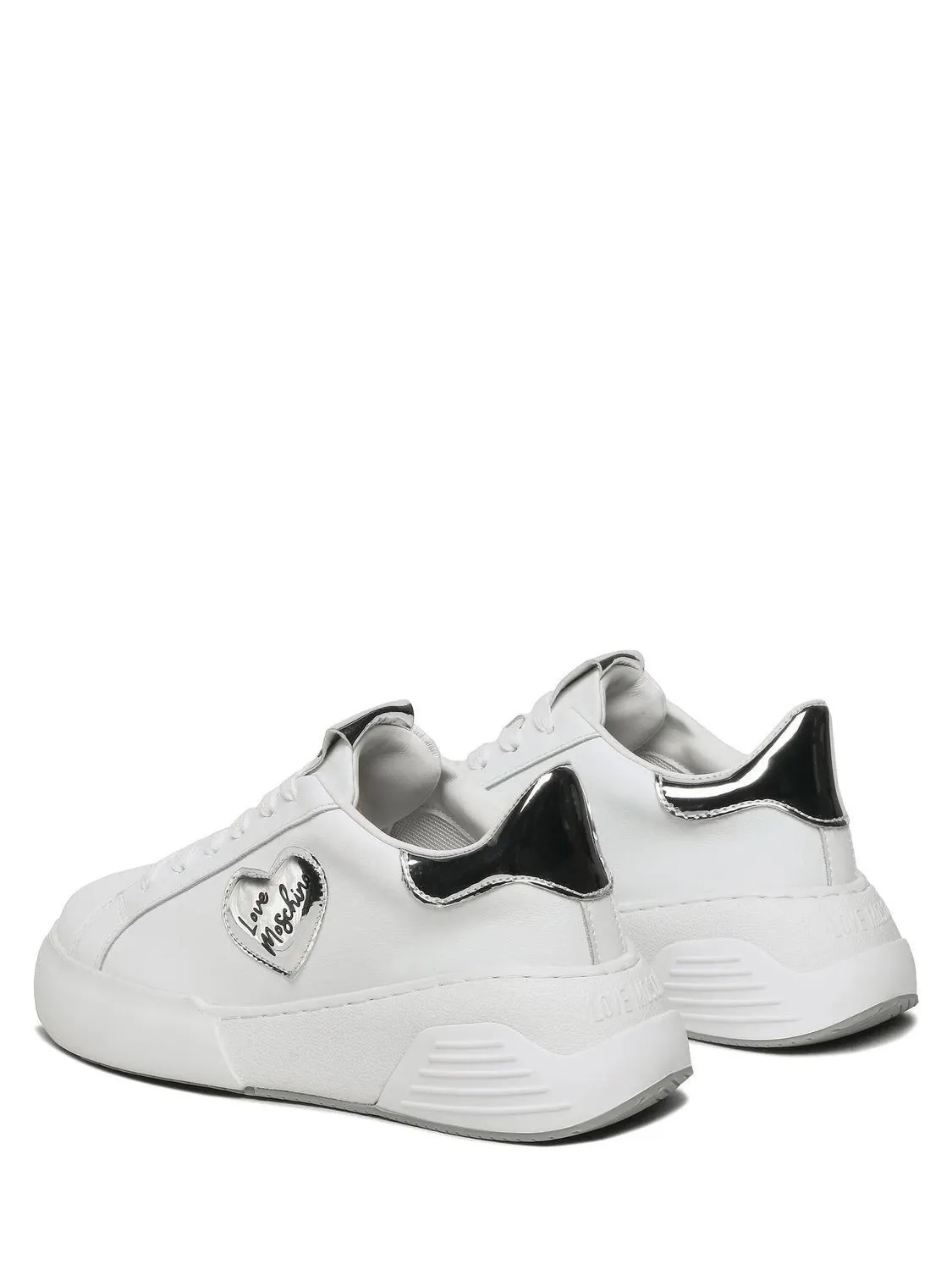 Love Moschino D. Star 50 Baskets Blanc/Lamarg - Achetez À Prix Outlet!