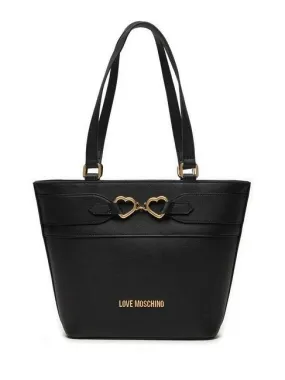 Love Moschino Lover  Sac De Courses Noir - Achetez À Prix Outlet!