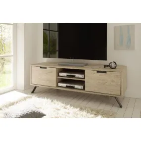 Meuble TV 2 portes PALMA pero | 3 Suisses