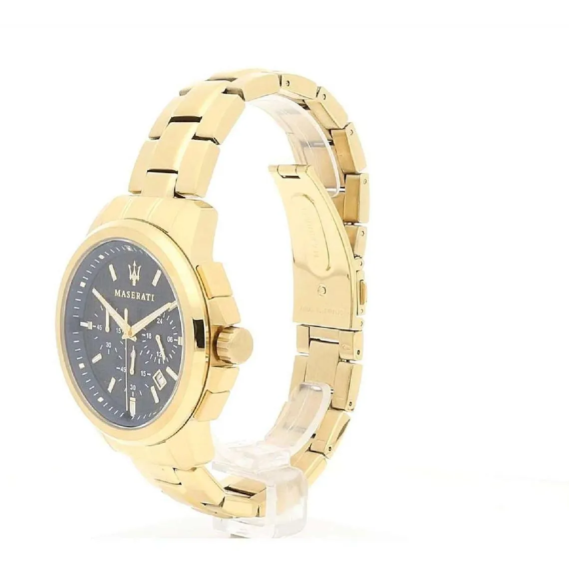 Montre Homme Maserati Successo  - R8873621021 Bracelet Acier Doré | 3 Suisses