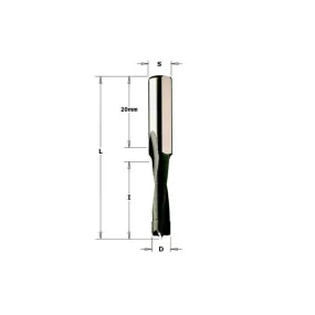 Mèche cylindrique pour machines Mafell® modele DDF40 diamètre 8 mm
