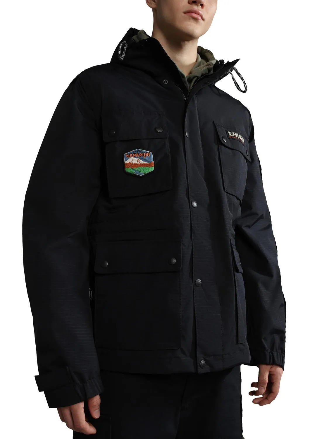 Napapijri Urban Modular Veste À Manches Amovibles Noir 041 - Achetez À Prix Outlet!