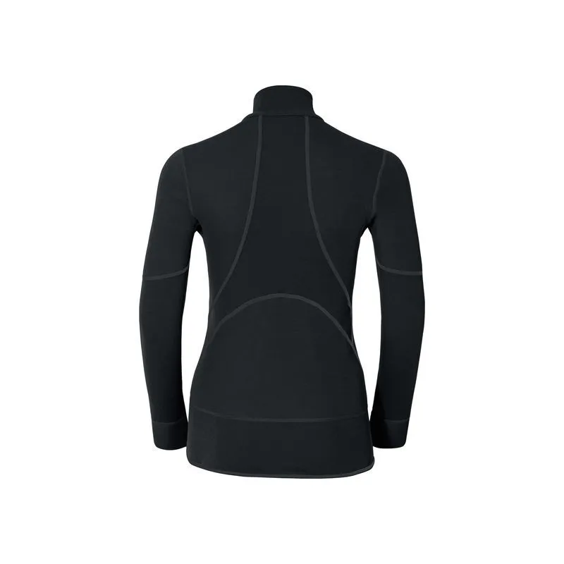 Odlo Active X-Warm BL Top Turtle Neck L/S Half Zip - Maillot femme | Hardloop