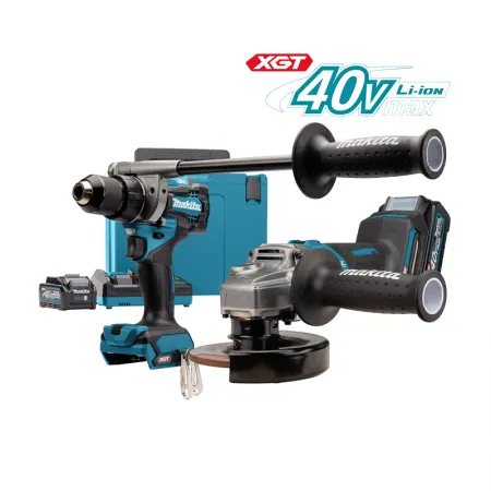 Pack de 2 machines 40V (DF001G + GA005G) MAKITA
