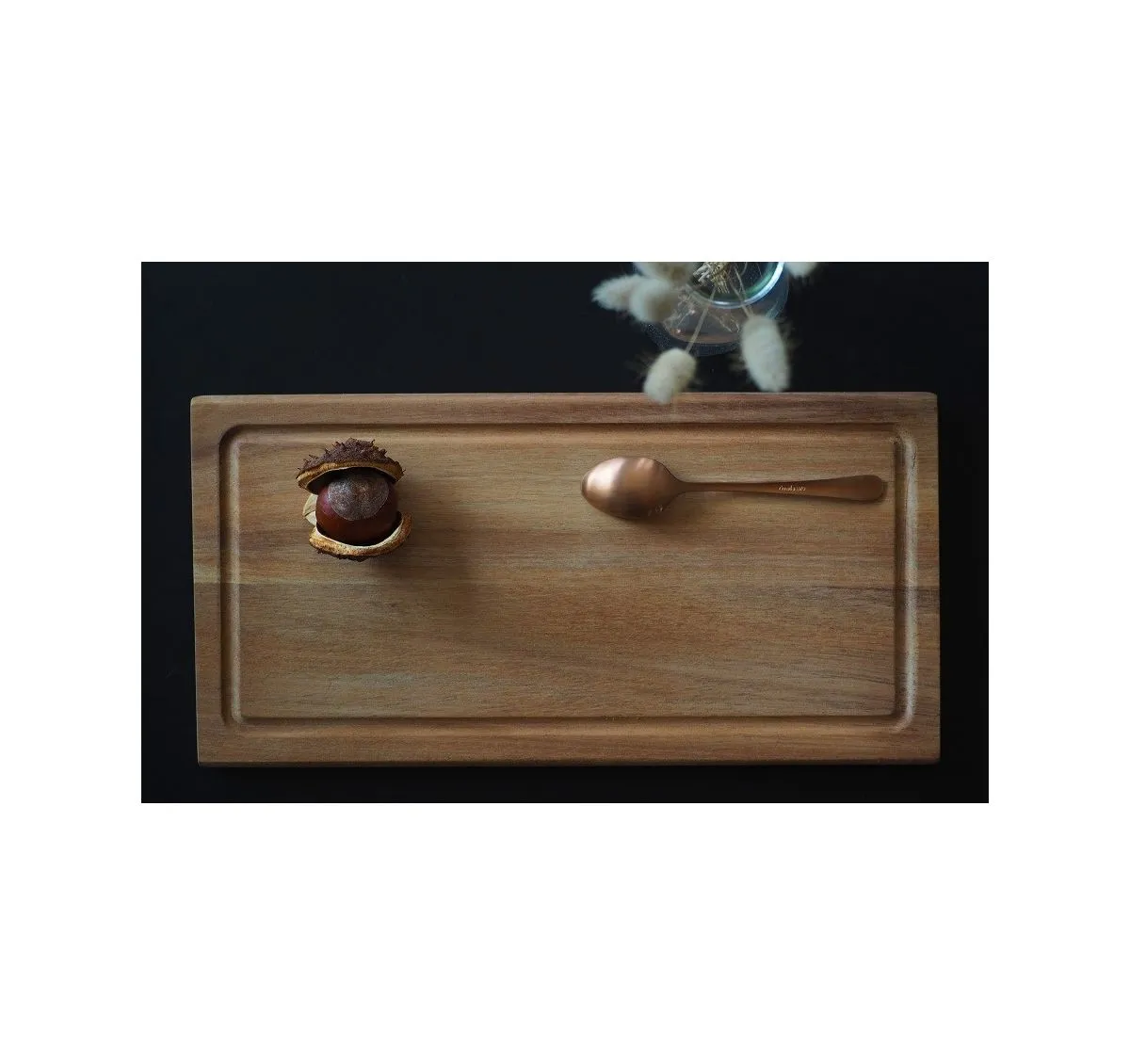 Planche Bois Acacia Joe - Planche + Rigole