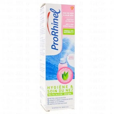 PRORHINEL Hygiène du nez aloe vera jeunes enfants 100ml