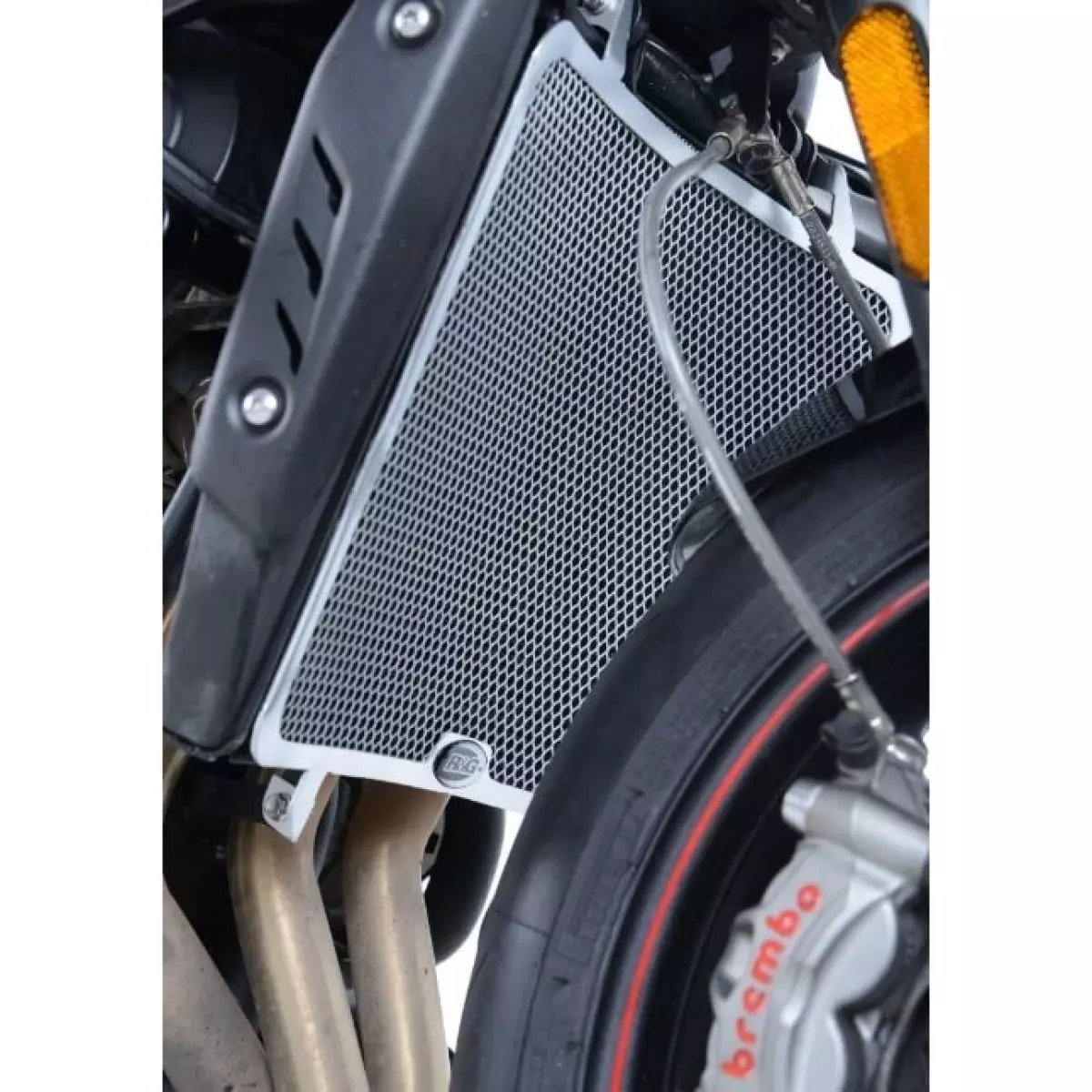 Protection De Radiateur R&G Racing Noir Triumph Street Triple 765 - Protection de radiateur