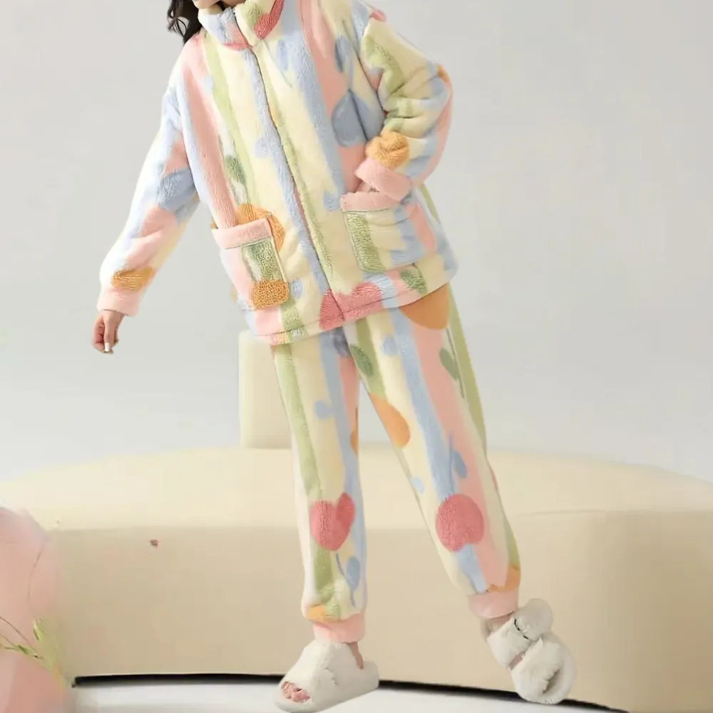 Pyjama Doux et Coloré pour Femmes