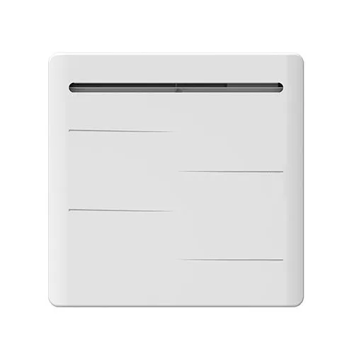 Radiateur à inertie céramique horizontal blanc 1000W CHAUFELEC Kasual - BJM3293FDAJ