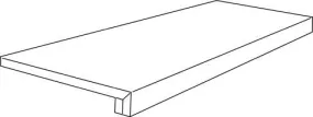 Ricchetti Cisa Cocoon Tuile d'étape Dove 33x120x4x2 cm 0591762 