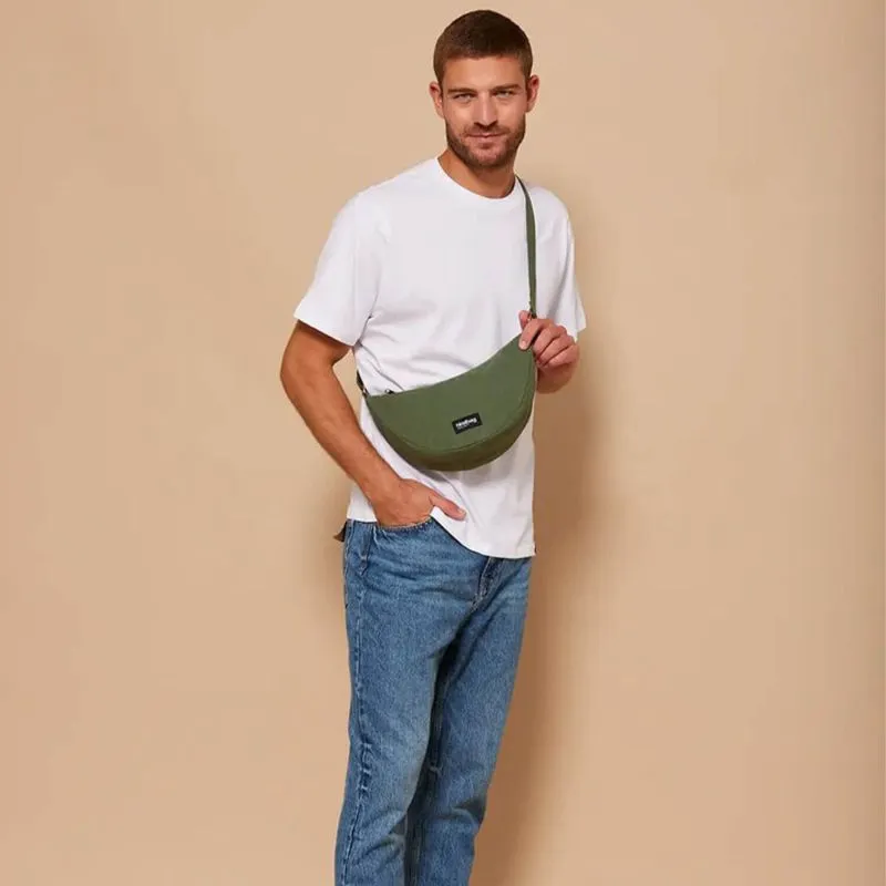 Sac banane Hindbag Andréa 32 cm Olive - Vert