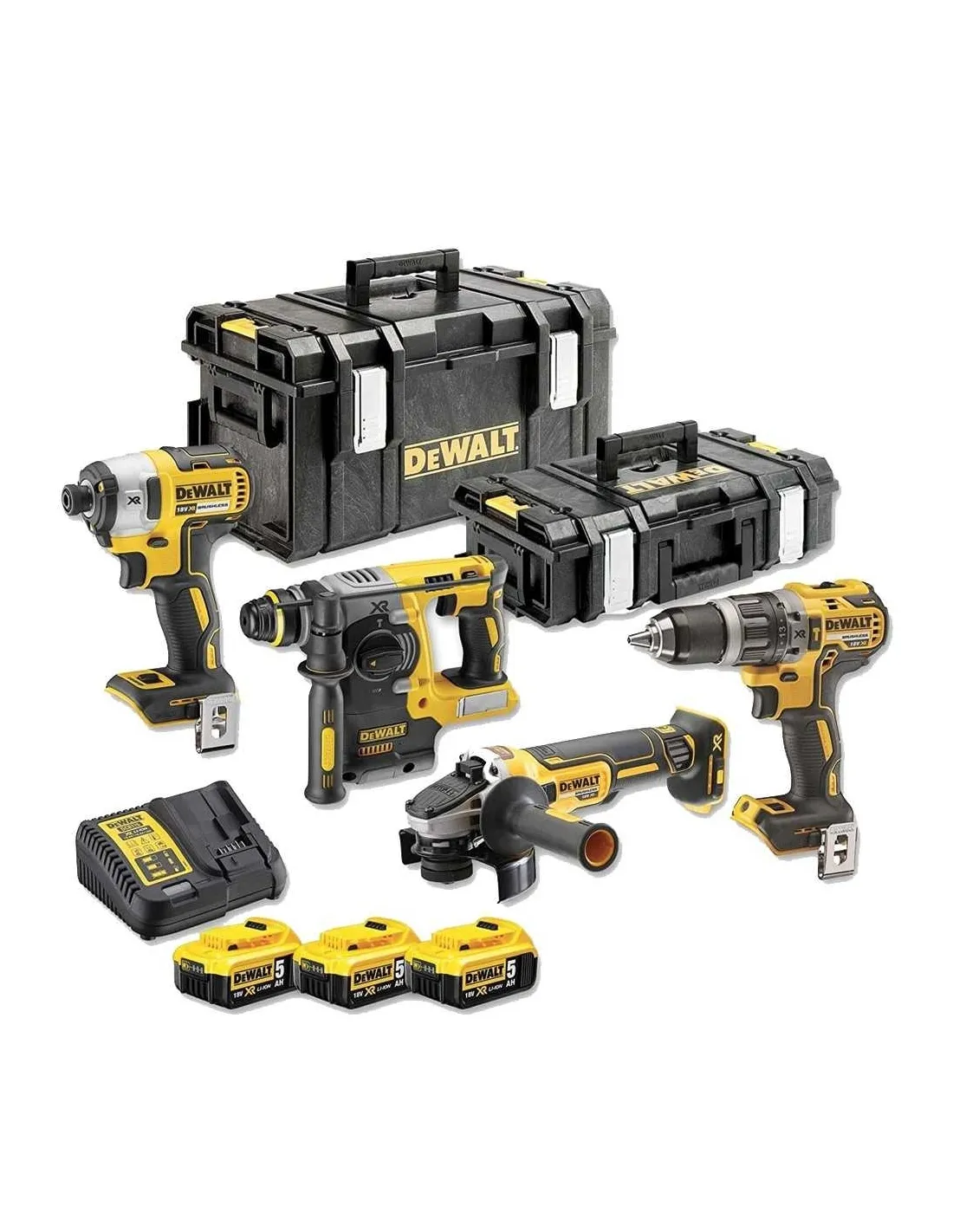 SET DE 4 MACHINES 18V DCK422P3T-W - DEWALT  - Perceuses, visseuses, boulonneuses