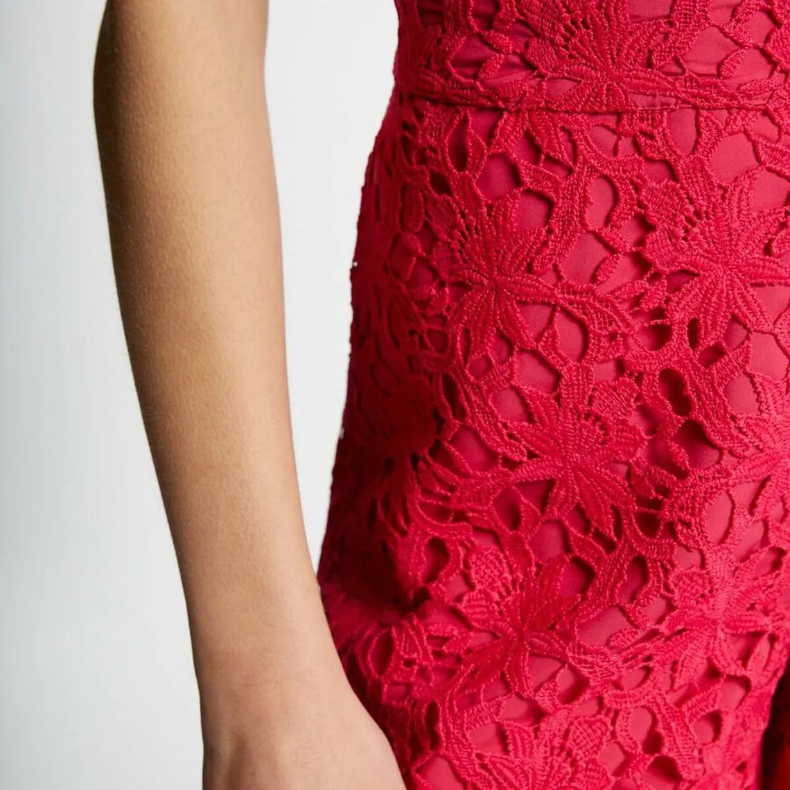 Short ajusté dentelle fuchsia | 3 Suisses