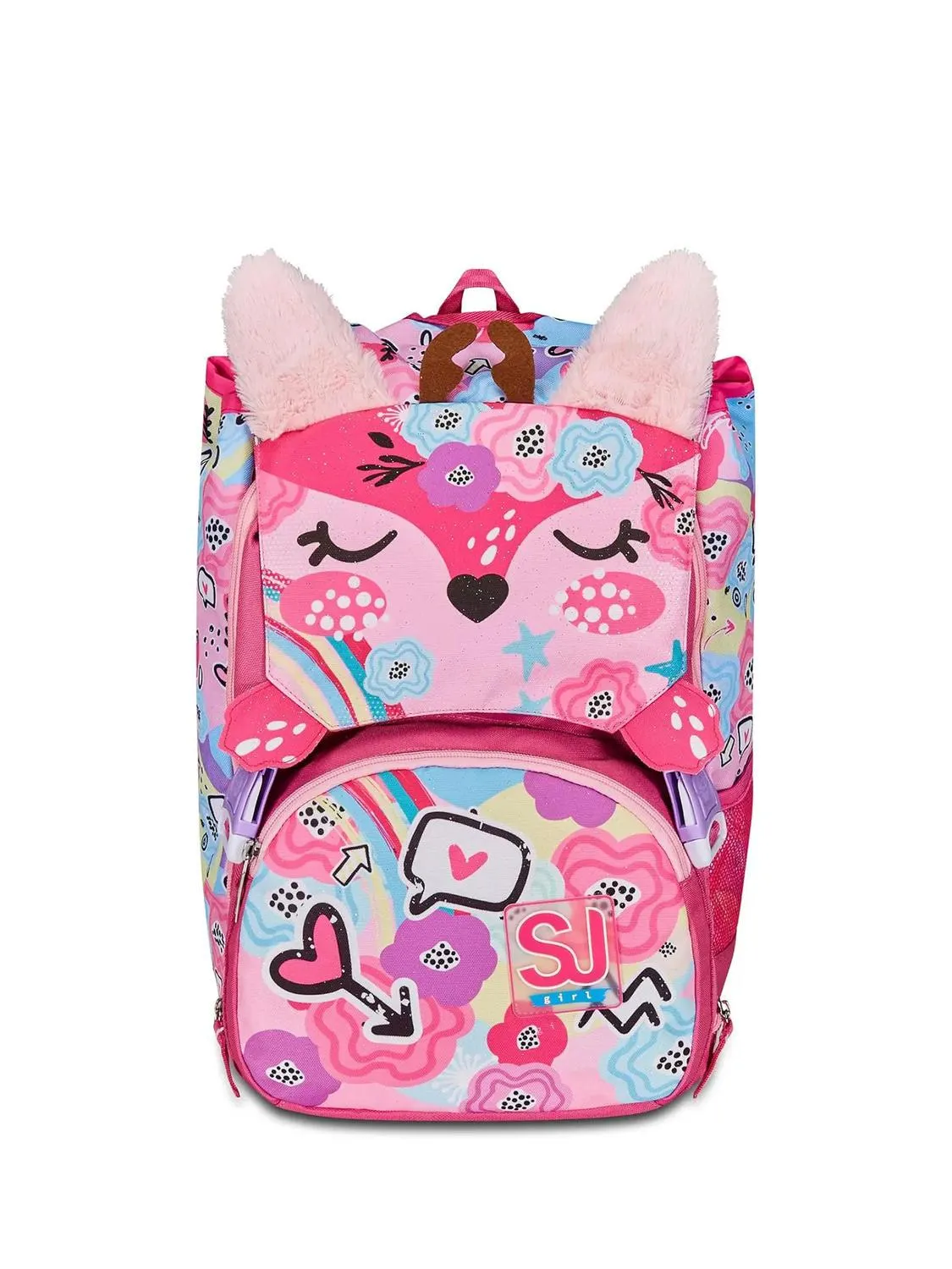 Sjgang Pinkhugs Sac À Dos Double Rose Framboise - Achetez À Prix Outlet!