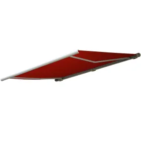 Store cassette électrique Mendler T123 store cassette complète 45x3m polyester rouge bordeaux 76468+34432 acheter à bas prix 