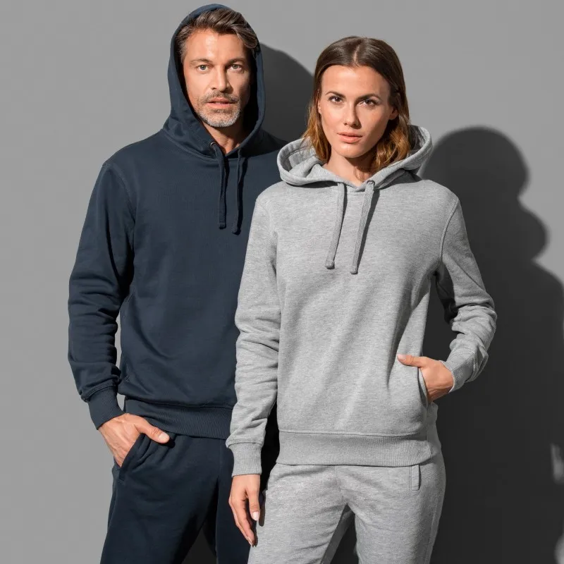 Sweat à capuche 80-20 coton-polyester recyclé 280 grs-m2 unisexe Stedman