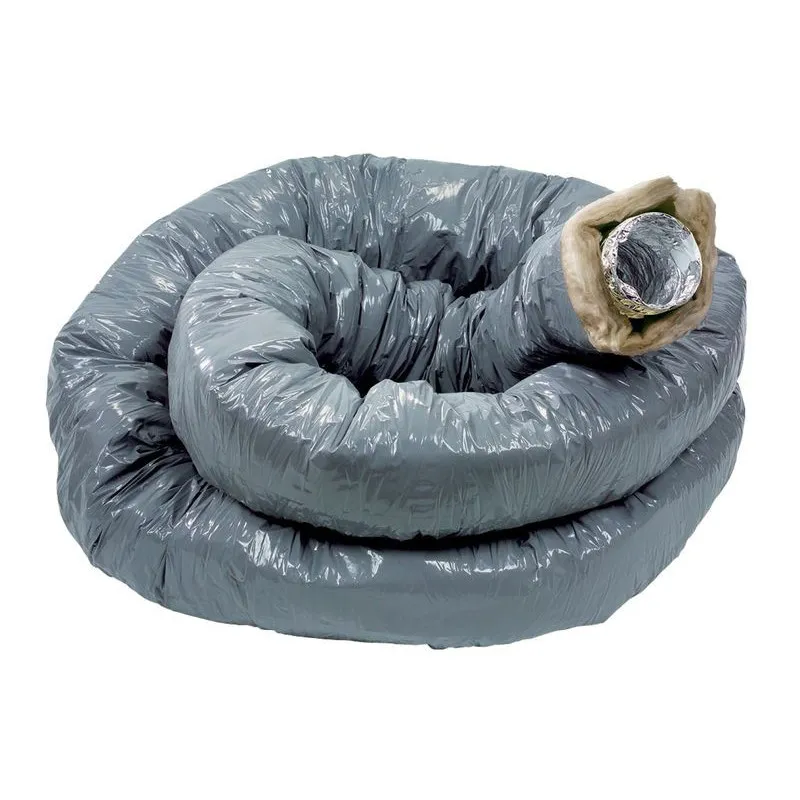 T 162 alu cr 50 - conduit souple aluminium calorifuge diamètre 160 epaisseur 50 (423060)