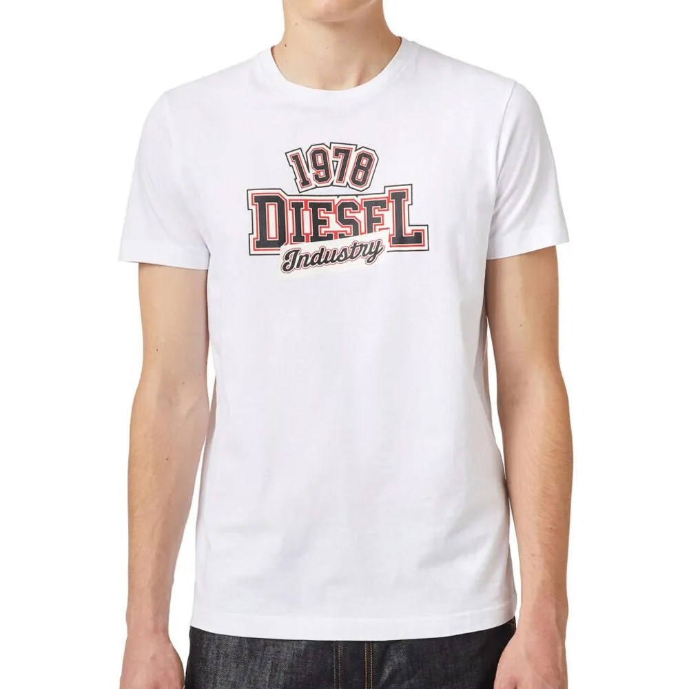 T-shirt Blanc Homme Diesel Diegos A03365