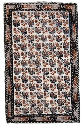 Tapis vintage Français Savonnerie, 1C928