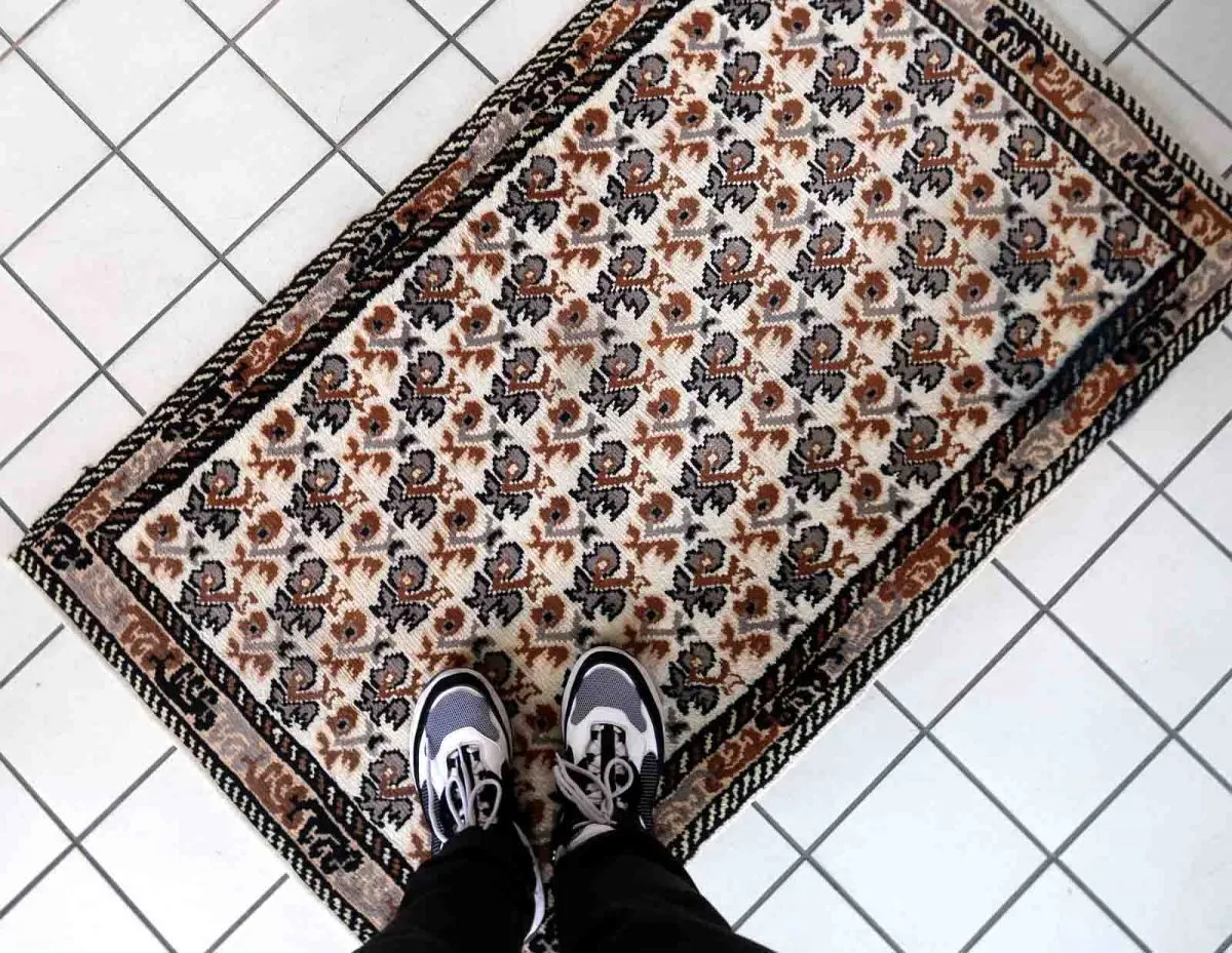 Tapis vintage Français Savonnerie, 1C928