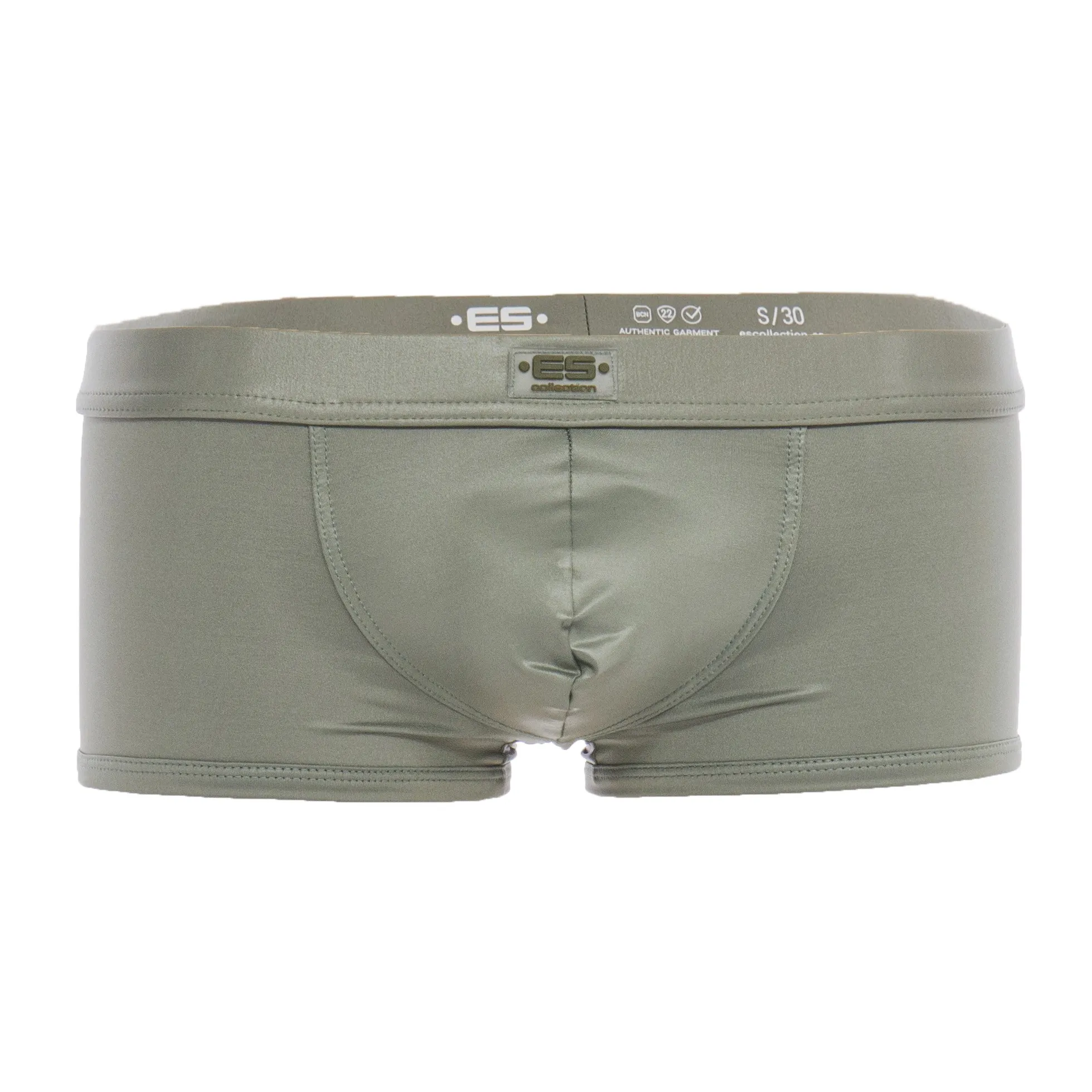Trunk Eco Shiny - kaki - ES collection : vente shorty boxers homme ...
